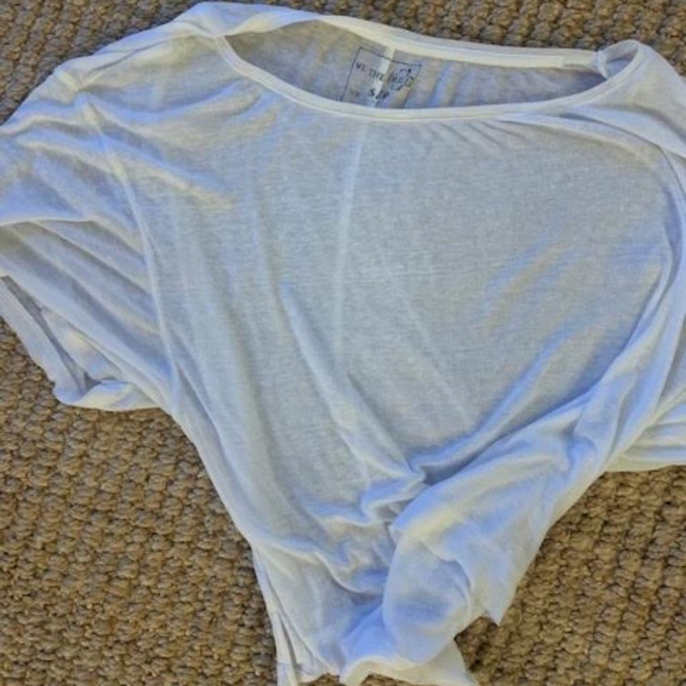 Free People White Shirt